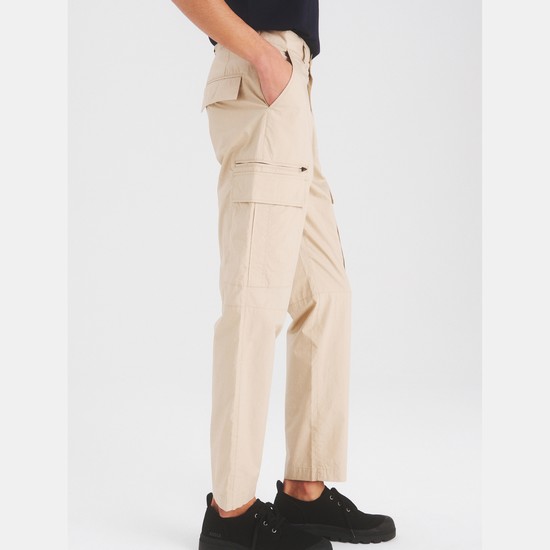 Aigle Multi-pocket Cargo Pants Men Beige ZA-52831